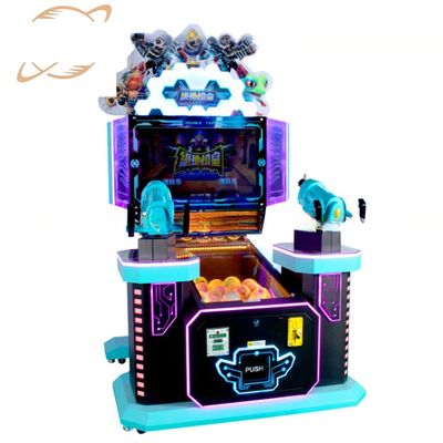 Máquina de Arcade de Tiro HD Divertida 400w Com Tela de 32 Polegadas