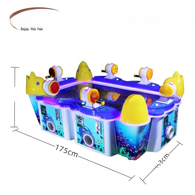 47 Inch Fish Table Game Machine 6 Players Kids Arcade Machine For Game ...