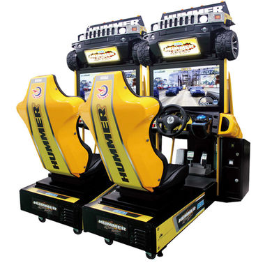 İyi bir fiyat. Özelleştirilebilir Araba Yarışı Oyunu Makinesi Güçlü 350W CE Sertifikalı çevrimiçi