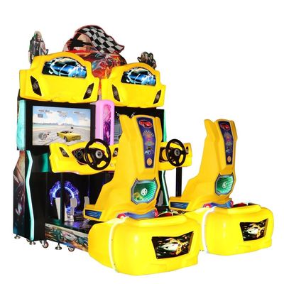 Harga bagus Pemain ganda Mengemudi Mobil Mesin Arcade Mewah Untuk Mal Belanja on line