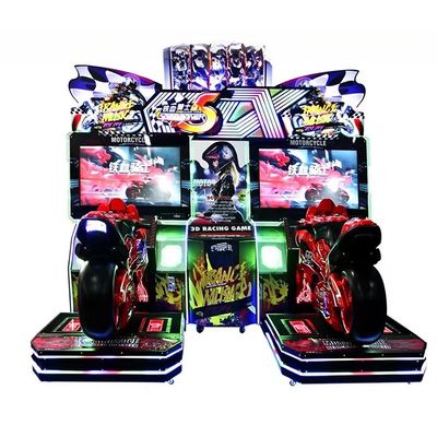 Harga bagus Simulator Balap Moto Layar 42 Inci Simulator Game Sepeda Motor 400 Watt on line