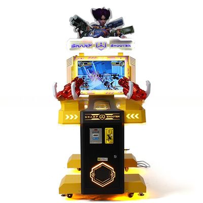 qualité Borne d'arcade de tir à deux joueurs 1500w avec pistolet usine