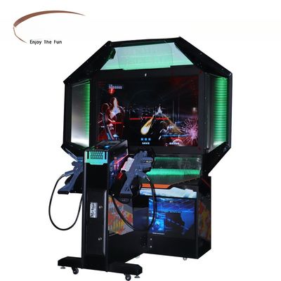 Harga bagus Mesin Arcade Ghost SWAT Games Senapan Mesin Pengalaman Nyata Dioperasikan dengan Koin Dengan Layar 55 Inci on line