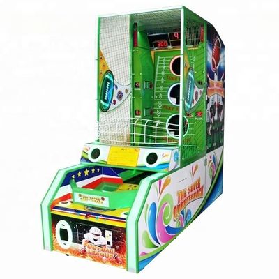 คุณภาพ เครื่องเล่นเกมกีฬาที่พัฒนาเอง เครื่องเล่นบาสเก็ตบอล 400w โรงงาน