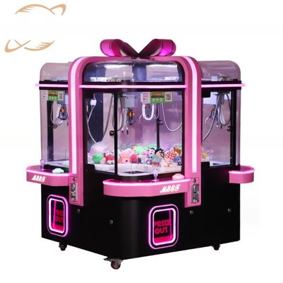 Harga bagus Indoor Arcade Grabber Machine Custom Claw Machine Metal Frame Semua jenis colokan on line