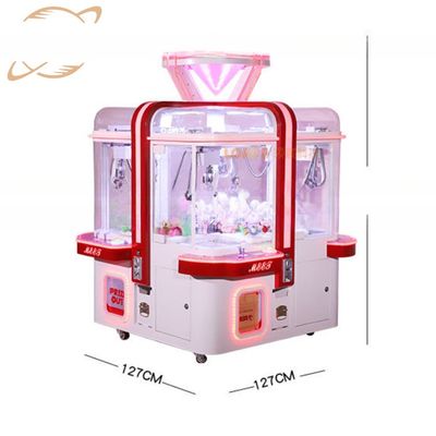 Harga bagus Mesin Claw Game Kelas Profesional Kontrol Mudah Dengan Rangka Logam on line