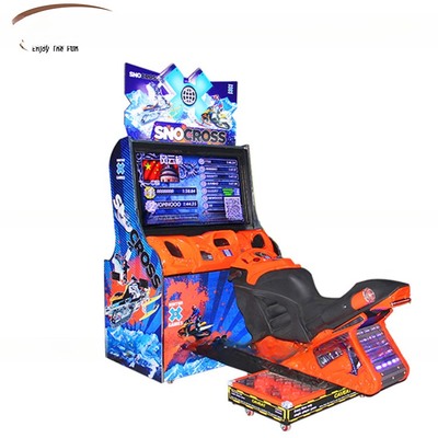 Good price Indoor Arcade Motorbike Simulator Snocross Racing Games 400w 150kg online