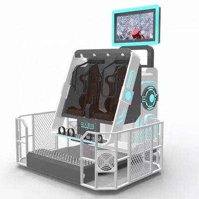 Good price Dreamland Most popular vr theme park double players vr roller coaster 360 degree rotation VR 360 simulator online