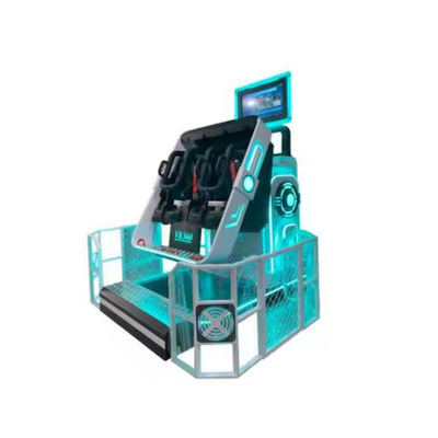 Good price Customize 9D VR Roller Coaster Simulator VR 360 Game Machine With VR Movement Platform GTX1050Ti 4GB Ram Customizable Plug Type online