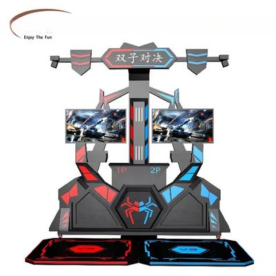 Harga bagus Mesin Virtual Reality Indoor Multiplayer VR Menembak Dengan Bahan Logam on line