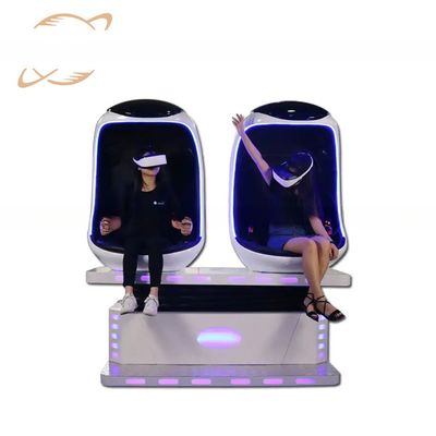 Harga bagus Dua Pemain 9d Egg Vr Cinema 110V/220V/380V 200KG Untuk Ruang Hiburan on line