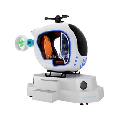 Buen precio Metal 9d Vr Cinema Simulador de vuelo de helicóptero profesional 250kg Capacidad en línea